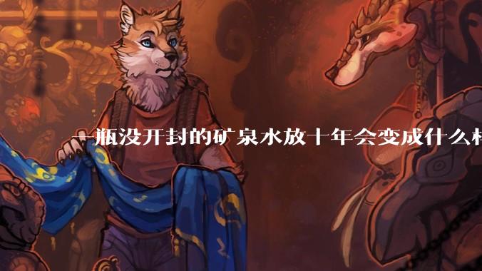一瓶没开封的矿泉水放十年会变成什么样子？